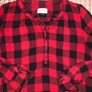 Long sleeve flannel